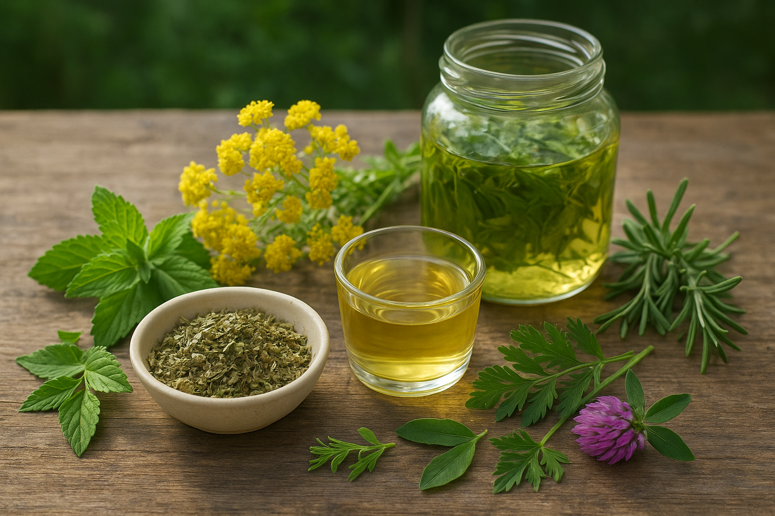 Gyógynövények női problémákra – amit a nagymamáink tudtak