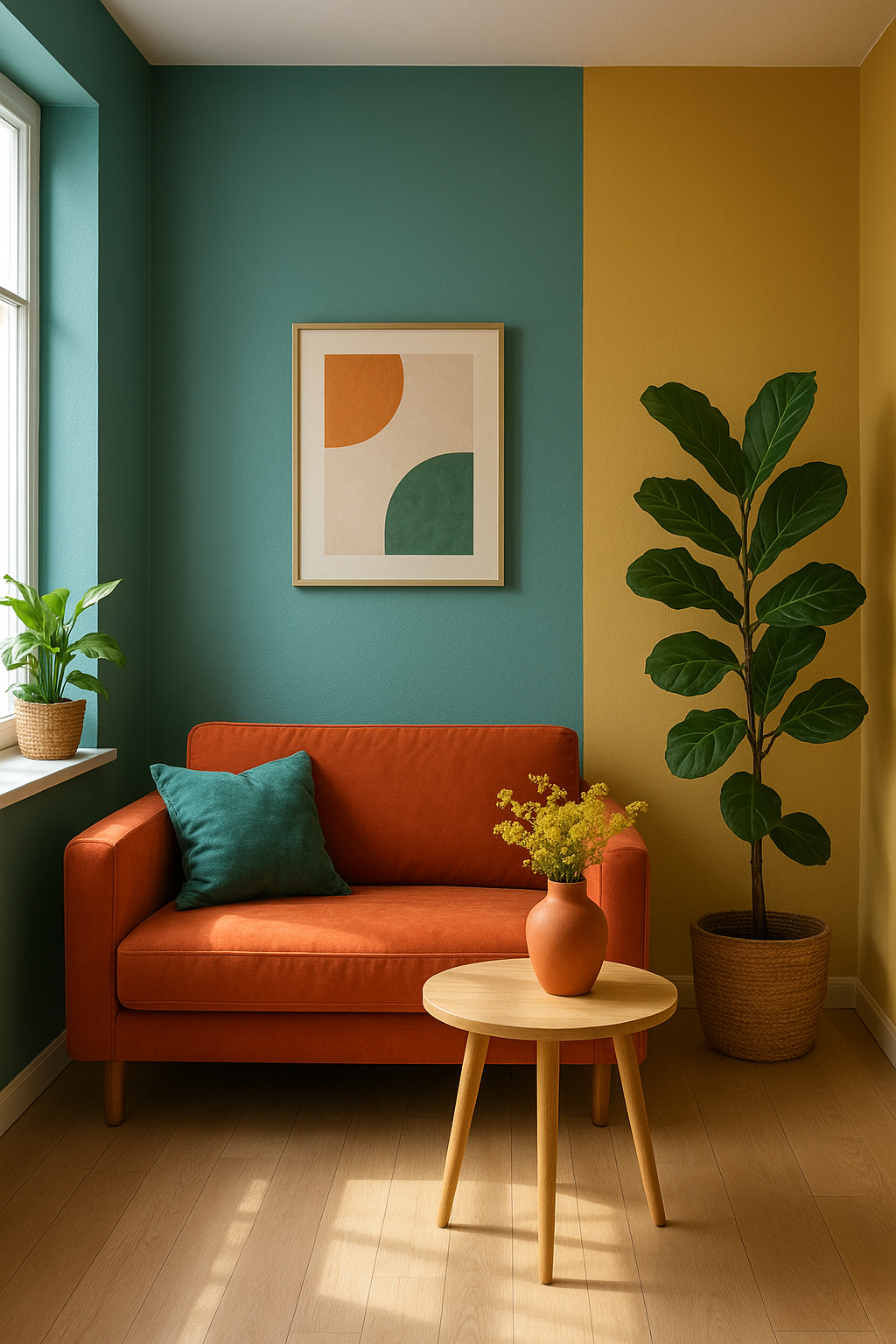 Szűk terek világosítása színekkel