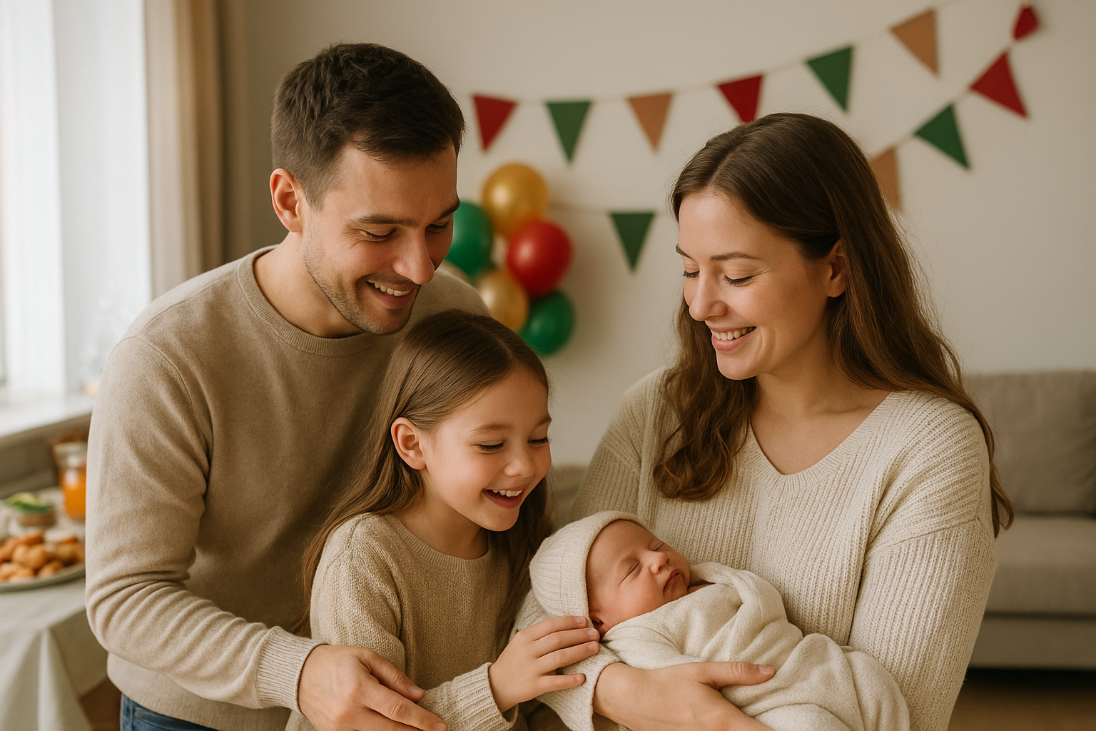 Újszülött érkezése utáni családi ünnepek: Tippek a stresszmentes szervezéshez