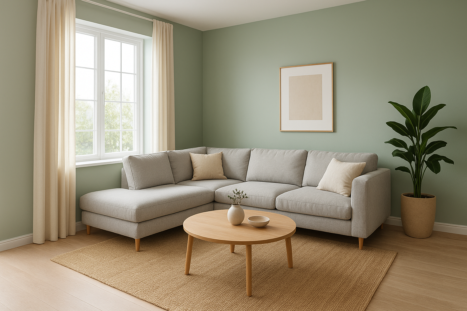 A színkombináció, amitől nagyobbnak tűnik a szoba